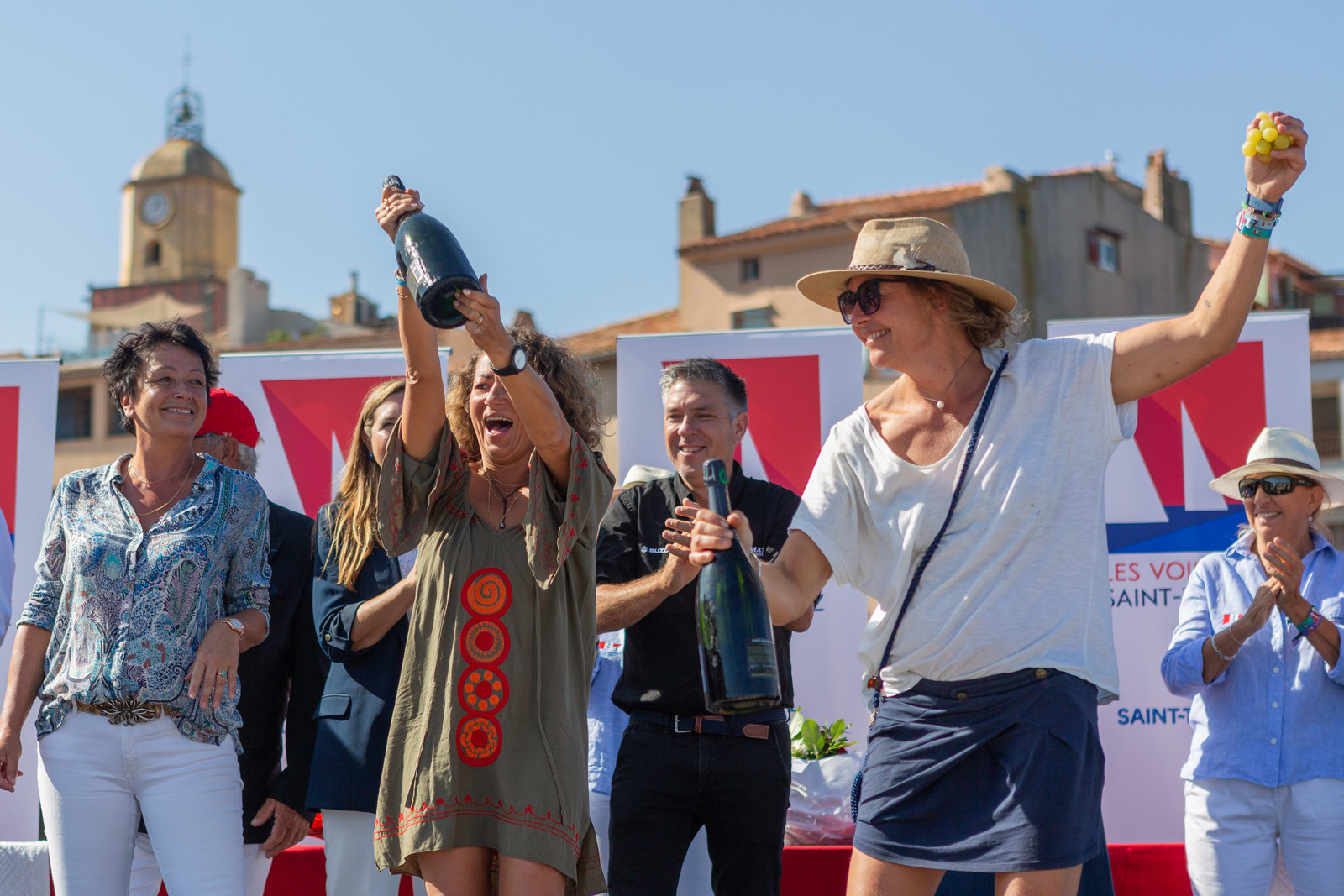 08 10 2023, Saint-Tropez (FRA,83), Les Voiles de Saint-Tropez 2023, Prizegiving classics and moderns