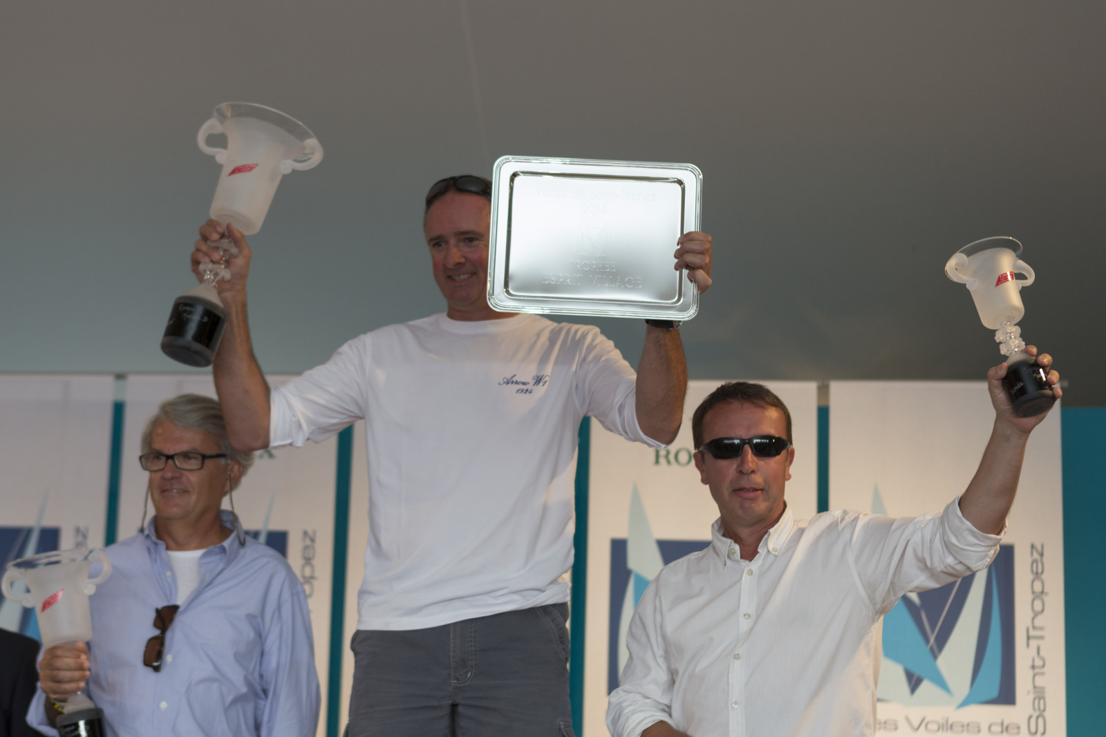 05 10 2014, Saint-Tropez (FRA,83), Voiles de Saint-Tropez 2014, Day 8, Prizegiving