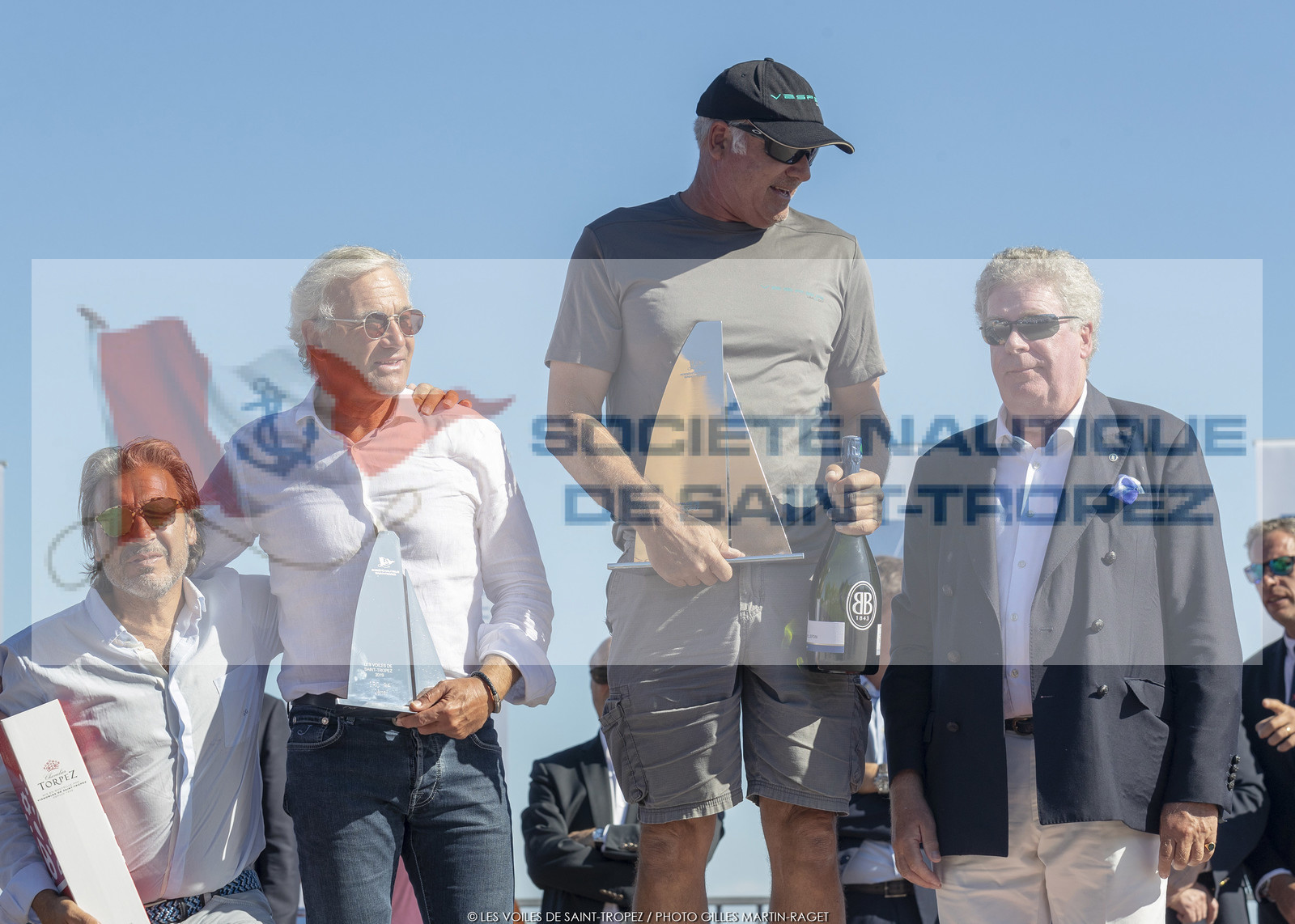06 10 2019, Saint-Tropez (FRA,83), Les Voiles de Saint-Tropez 2019, day 7, prizegiving 06 10 2019, Saint-Tropez (FRA,83), Les Voiles de Saint-Tropez 2019, day 7, prizegiving