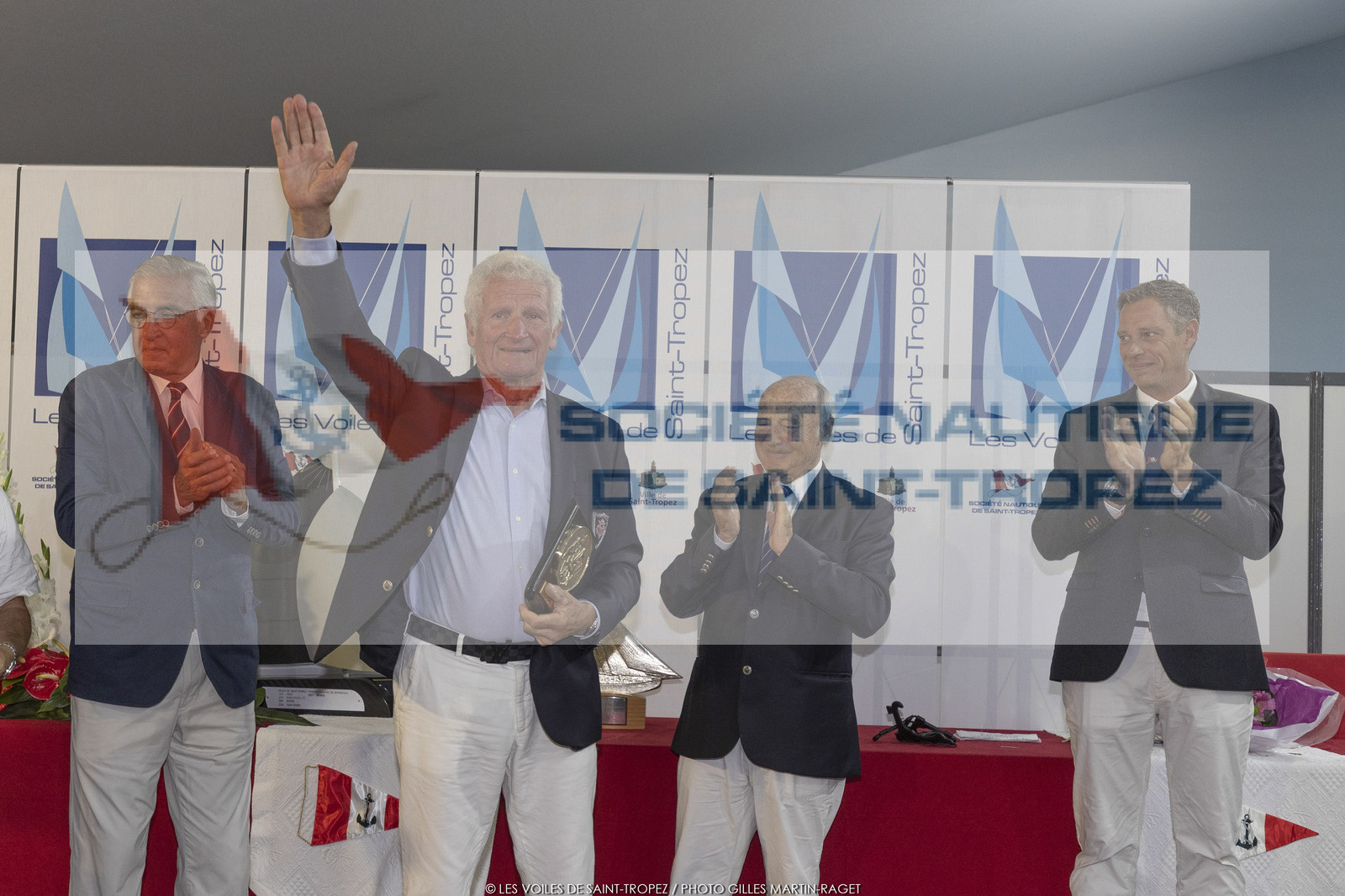7 10 2018 Saint-Tropez (FRA,83), LEs Voiles de Saint-Tropez 2018, jour 8, prize giving 7 10 2018 Saint-Tropez (FRA,83), LEs Voiles de Saint-Tropez 2018, jour 8, prize giving