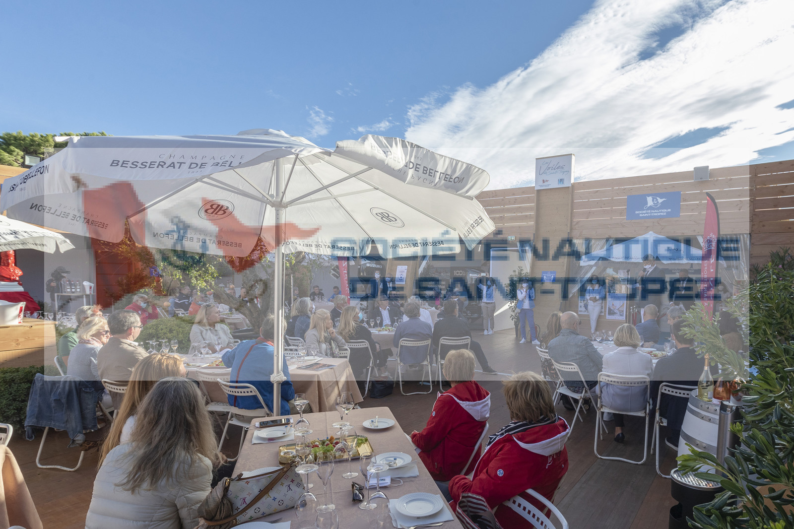 26 09 2020, Saint-Tropez (FRA,83), Les Voiles de Saint-Tropez 2020, Day 1, Village opening 26 09 2020, Saint-Tropez (FRA,83), Les Voiles de Saint-Tropez 2020, Day 1, Village opening