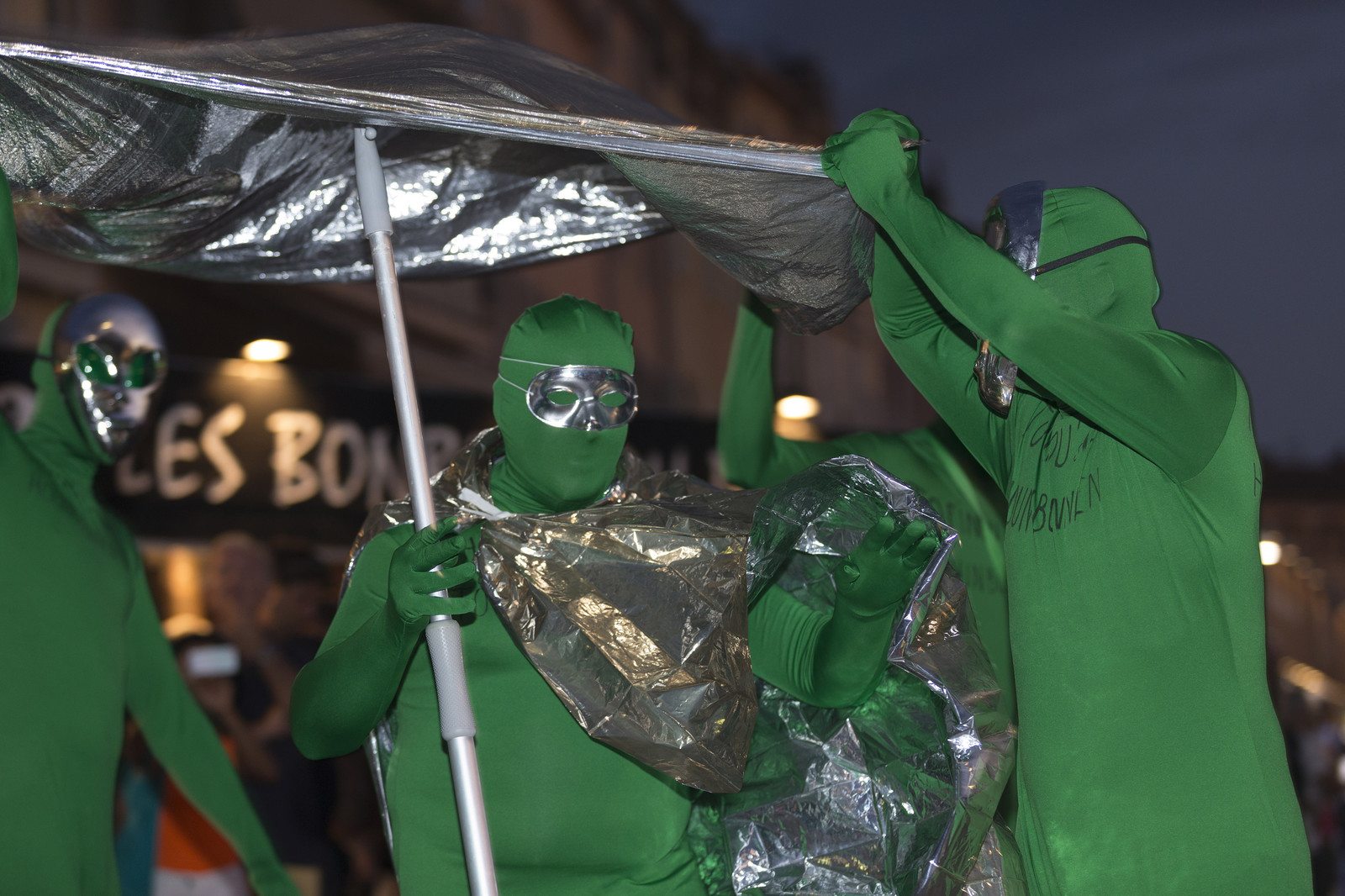 02 10 2014, Saint-Tropez (FRA,83), Voiles de Saint-Tropez 2014, Day 4, défilé des équipages   crew parade