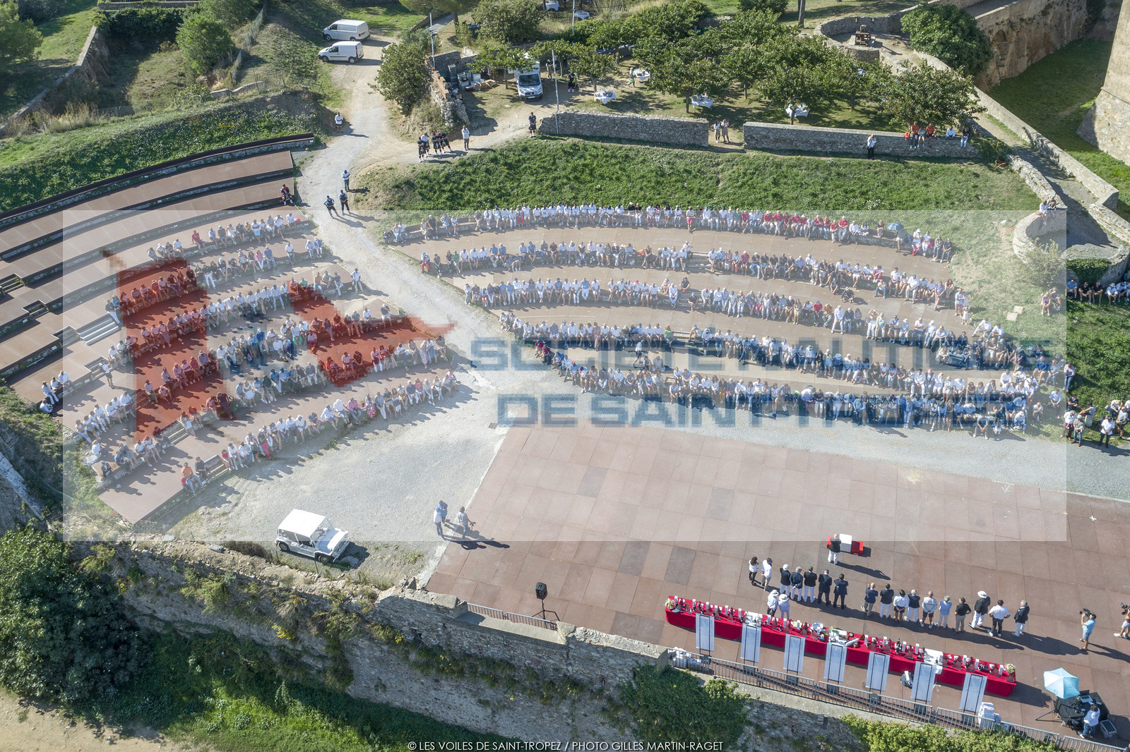 06 10 2019, Saint-Tropez (FRA,83), Les Voiles de Saint-Tropez 2019, day 7, prizegiving 06 10 2019, Saint-Tropez (FRA,83), Les Voiles de Saint-Tropez 2019, day 7, prizegiving