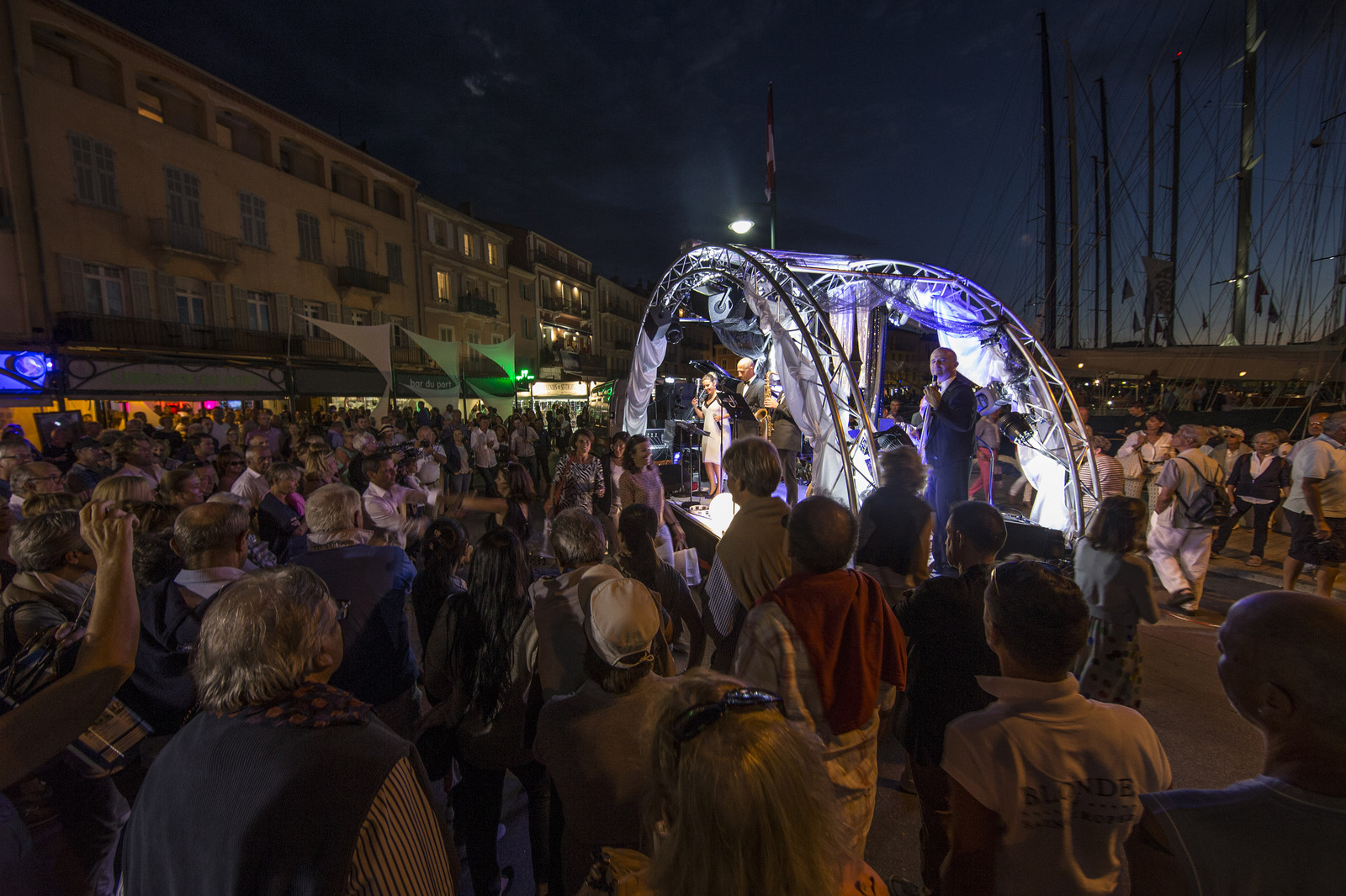 02 10 2014, Saint-Tropez (FRA,83), Voiles de Saint-Tropez 2014, Day 4, défilé des équipages   crew parade 02 10 2014, Saint-Tropez (FRA,83), Voiles de Saint-Tropez 2014, Day 4, défilé des équipages   crew parade