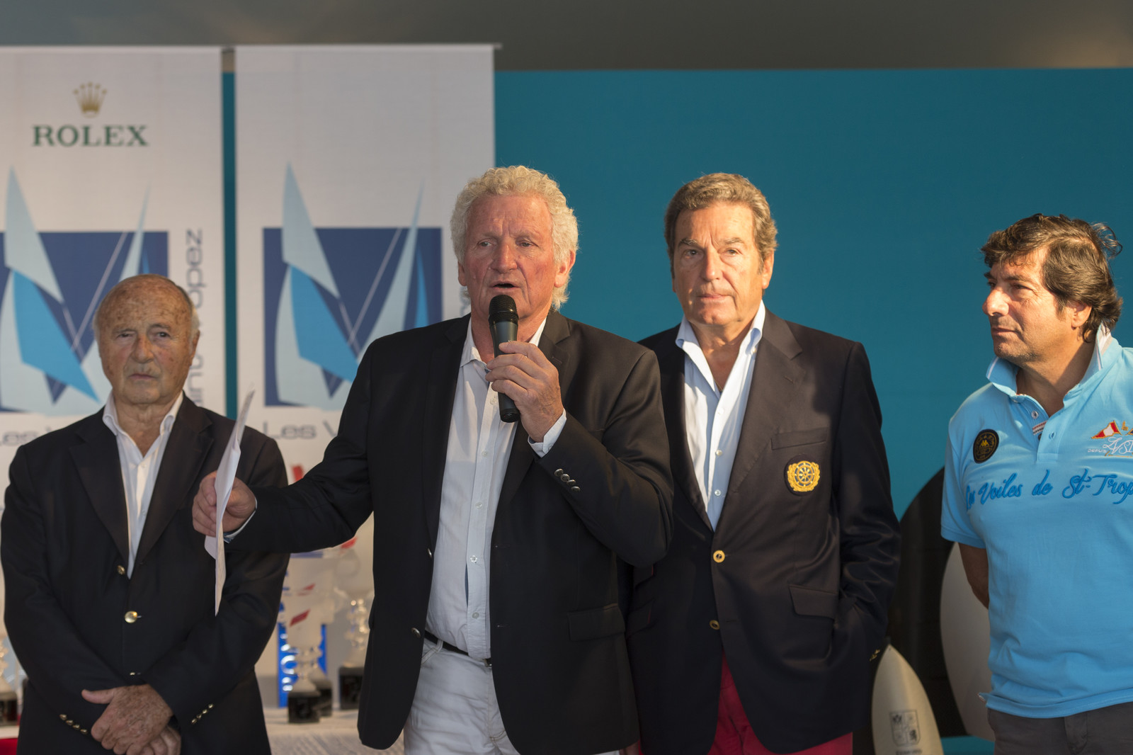05 10 2014, Saint-Tropez (FRA,83), Voiles de Saint-Tropez 2014, Day 8, Prizegiving 05 10 2014, Saint-Tropez (FRA,83), Voiles de Saint-Tropez 2014, Day 8, Prizegiving