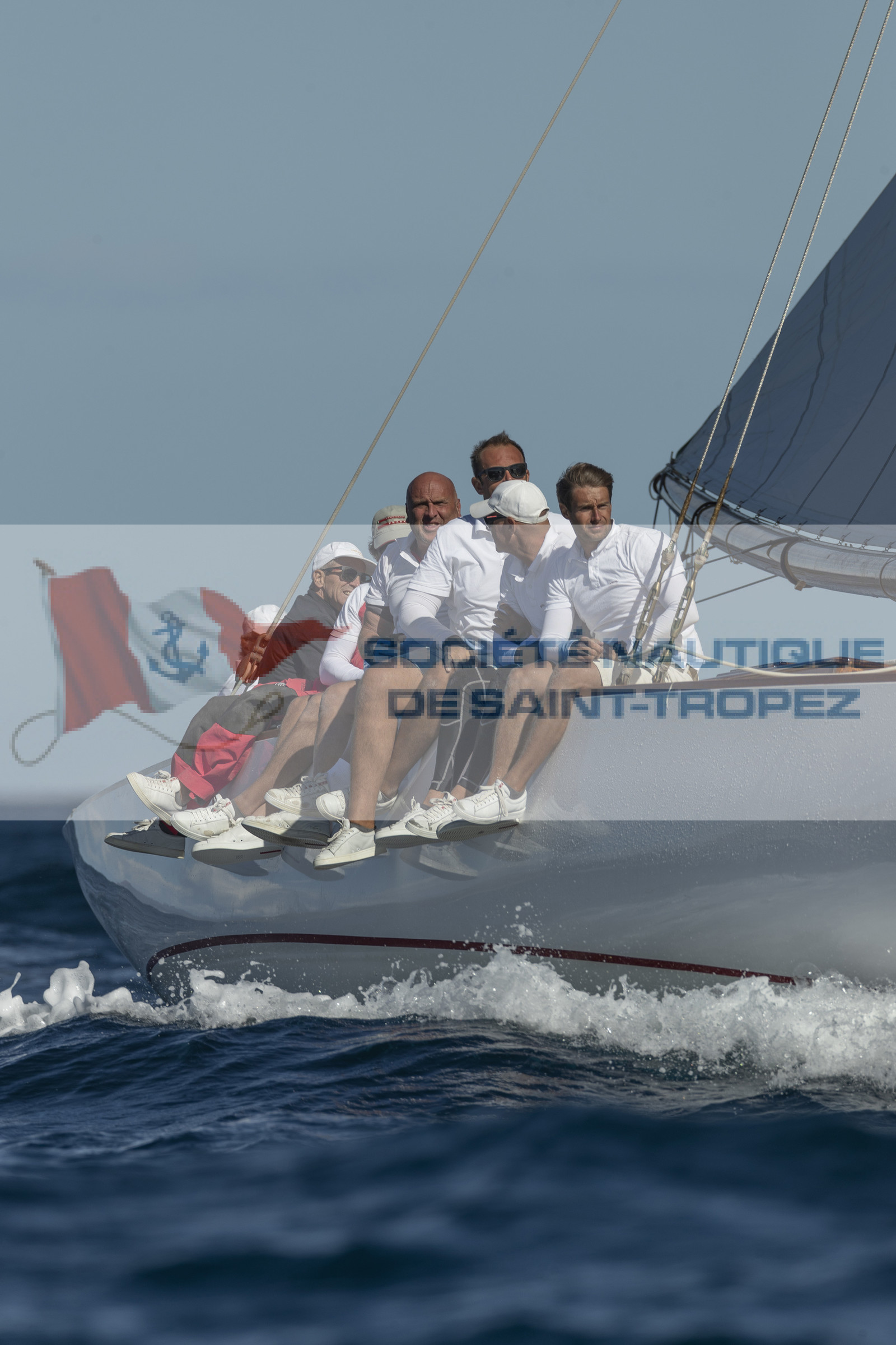 26 09 2020, Saint-Tropez (FRA,83), Les Voiles de Saint-Tropez 2020, Day 1, Training, Finish Yacht Club de France Cup Cannes - Saint-Tropez