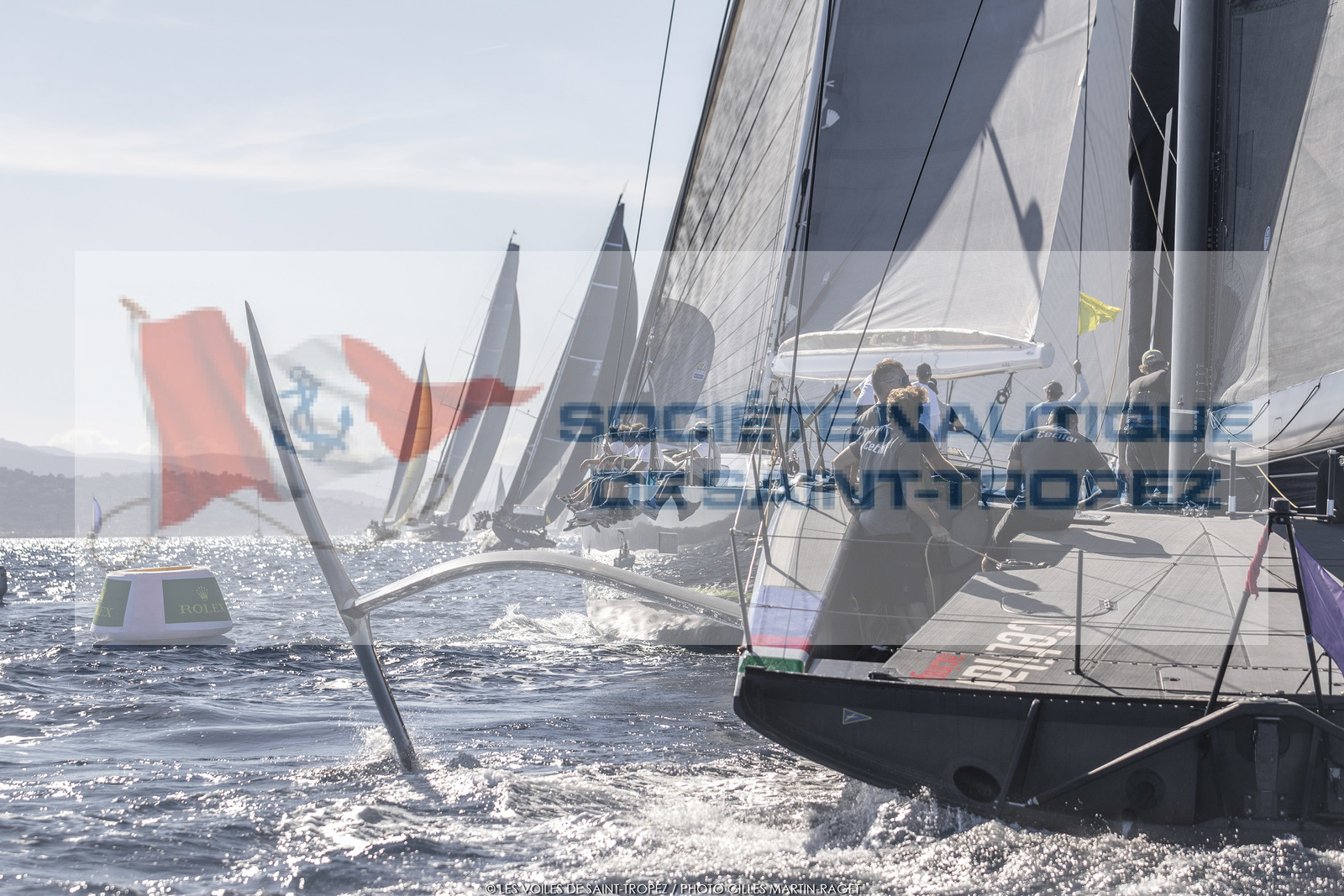 04 10 2022, Saint-Tropez (FRA,83), Voiles de Saint-Tropez 2022, Semaine 2 réservée aux maxis,  race 1