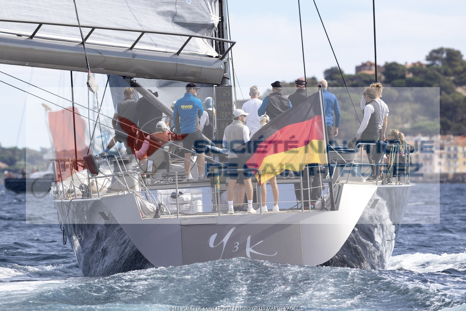 02 10 2022, Saint-Tropez (FRA,83), Voiles de Saint-Tropez 2022,  entraînement des maxis