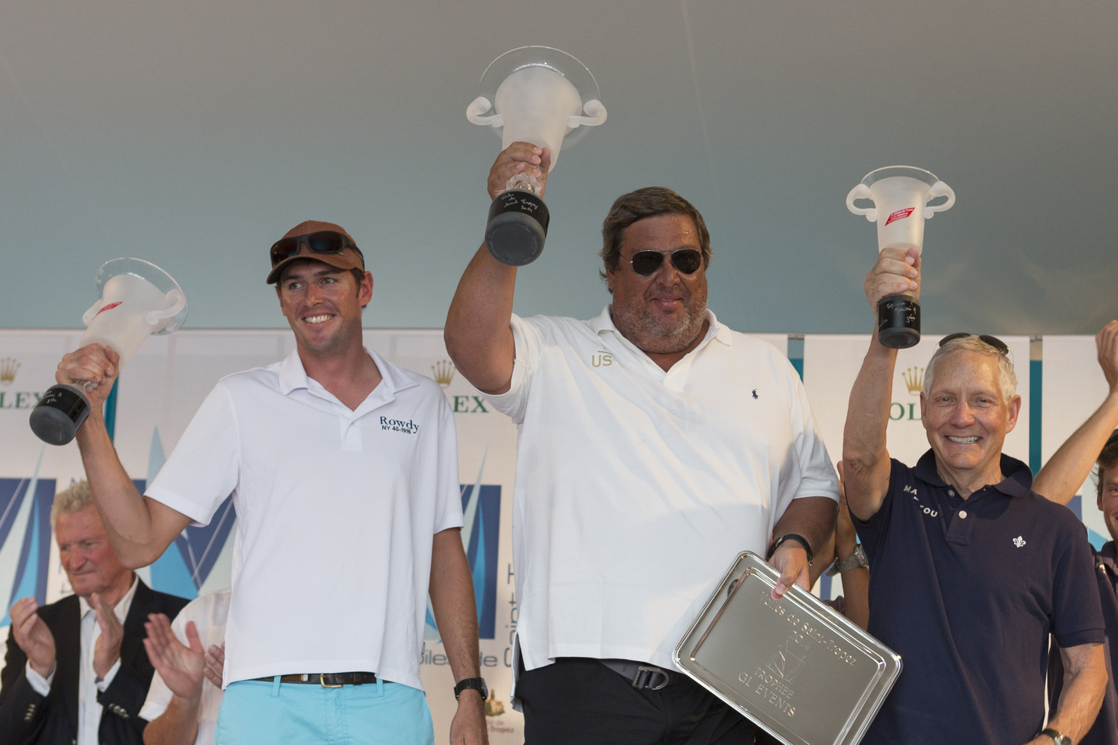 05 10 2014, Saint-Tropez (FRA,83), Voiles de Saint-Tropez 2014, Day 8, Prizegiving 05 10 2014, Saint-Tropez (FRA,83), Voiles de Saint-Tropez 2014, Day 8, Prizegiving