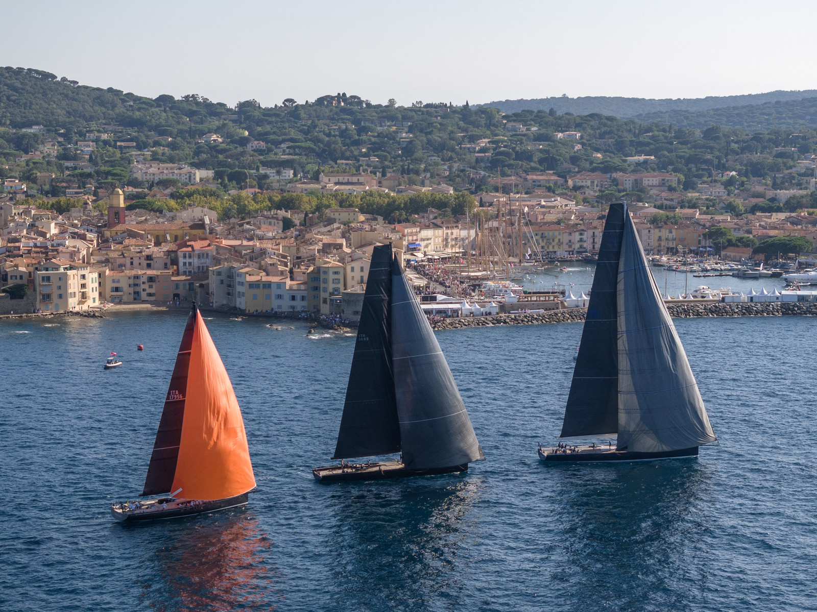 30 09 2023, Saint-Tropez (FRA,83), Les Voiles de Saint-Tropez 2023, Race day 1 for Maxi Yachts 30 09 2023, Saint-Tropez (FRA,83), Les Voiles de Saint-Tropez 2023, Race day 1 for Maxi Yachts
